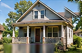 Craftsman home with a wide front porch